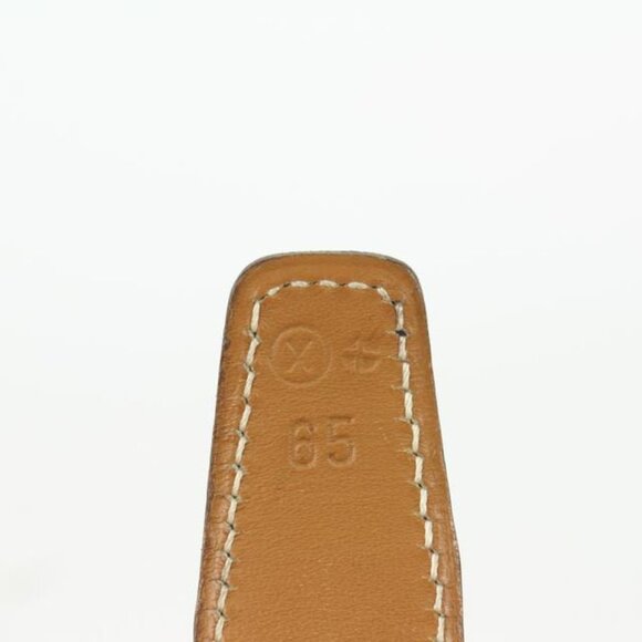 Hermès Black x Brown 24mm Reversible H Logo Belt